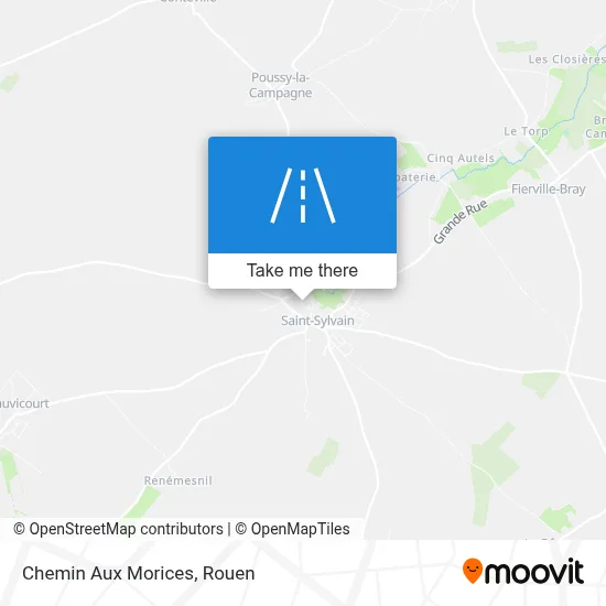 Chemin Aux Morices map