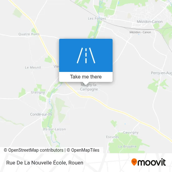 Rue De La Nouvelle École map