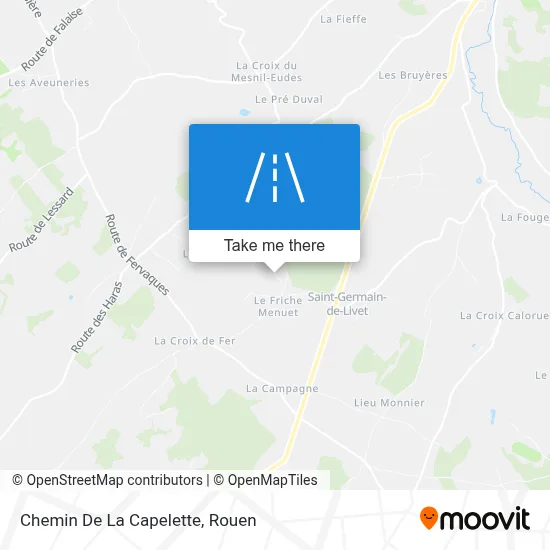 Chemin De La Capelette map