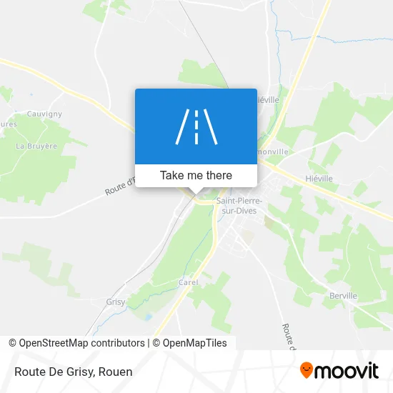 Route De Grisy map