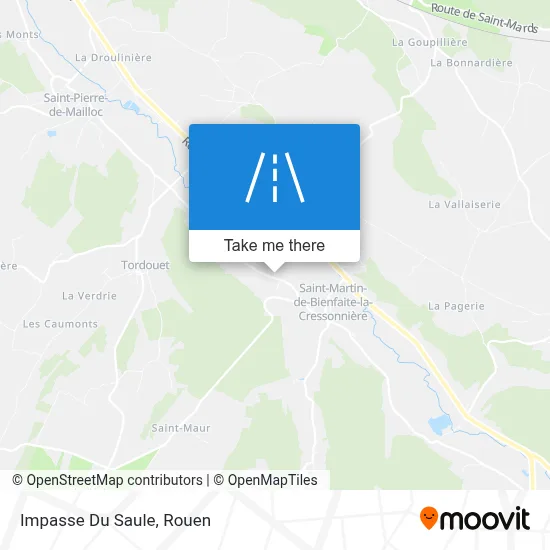 Impasse Du Saule map