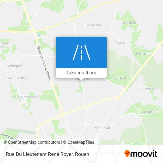 Rue Du Lieutenant René Royer map