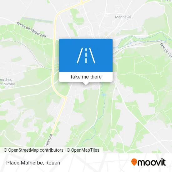 Place Malherbe map