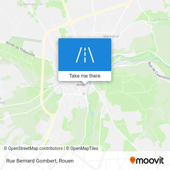 Rue Bernard Gombert map