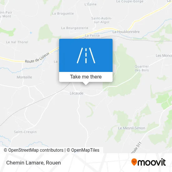 Chemin Lamare map