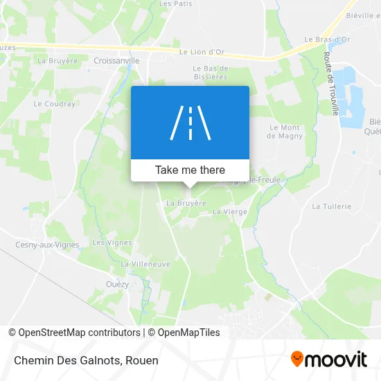 Chemin Des Galnots map