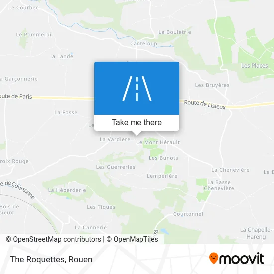 Les Roquettes map