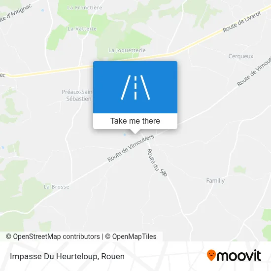 Impasse Du Heurteloup map