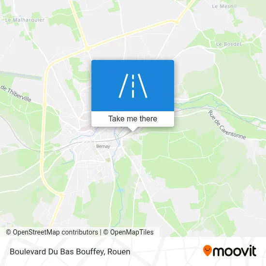 Boulevard Du Bas Bouffey map