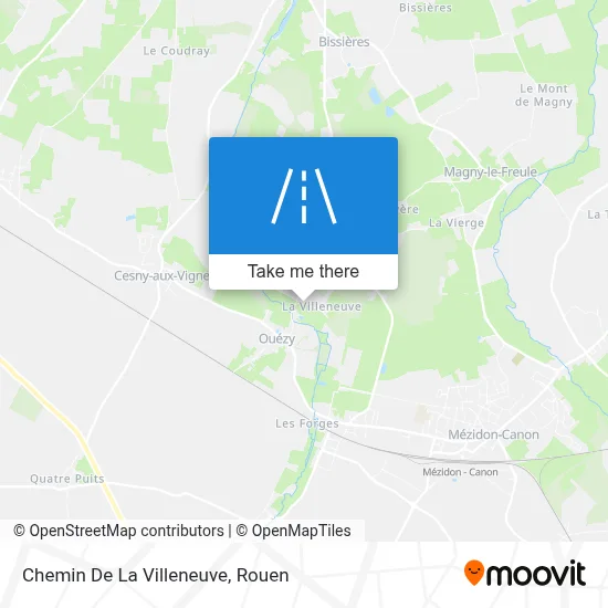 Chemin De La Villeneuve map