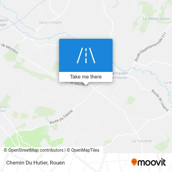 Mapa Chemin Du Hutier