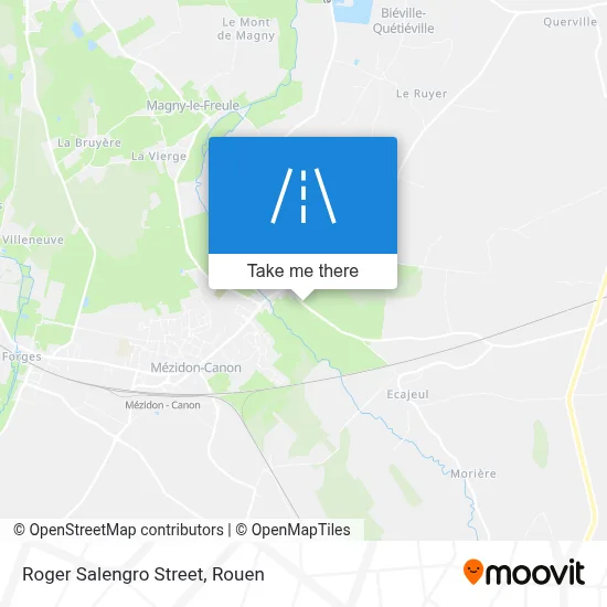 Rue Roger Salengro map