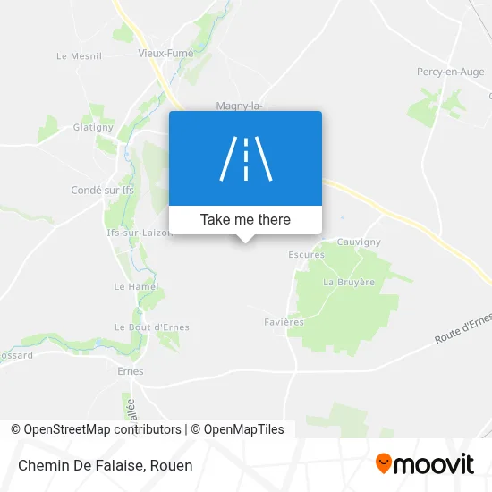 Chemin De Falaise map