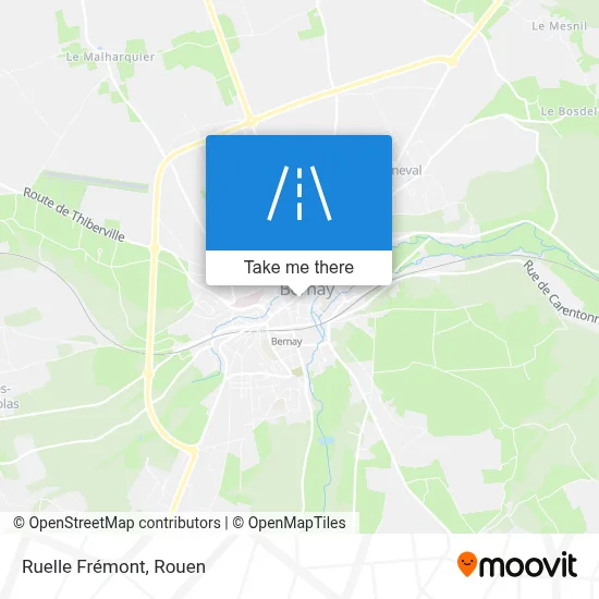 Ruelle Frémont map
