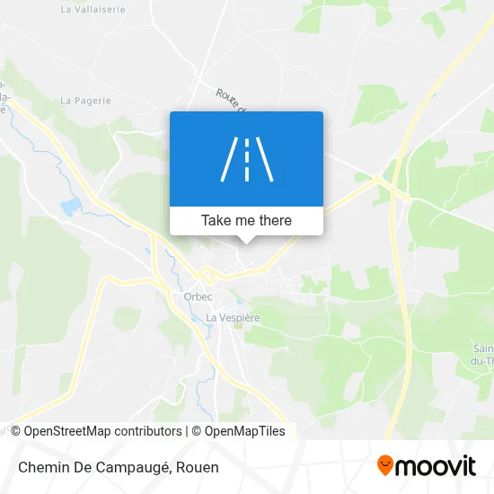 Chemin De Campaugé map