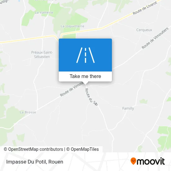 Impasse Du Potil map