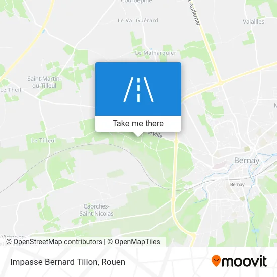 Impasse Bernard Tillon map