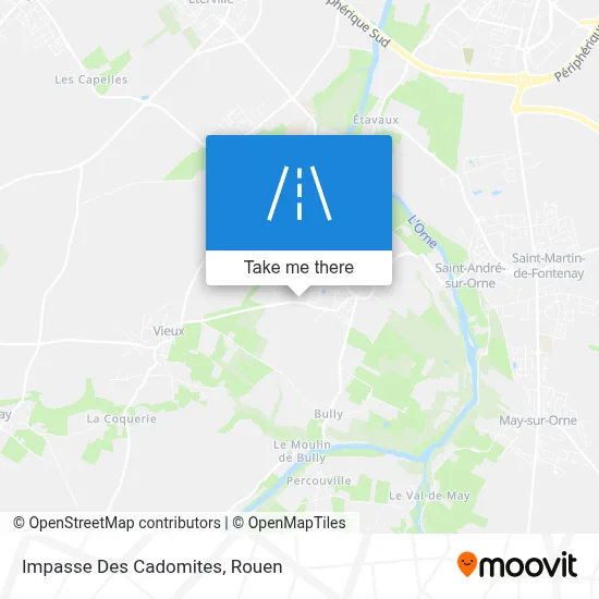 Impasse Des Cadomites map