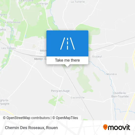 Chemin Des Roseaux map