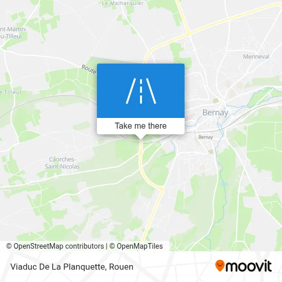 Viaduc De La Planquette map