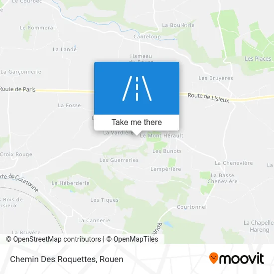 Chemin Des Roquettes map