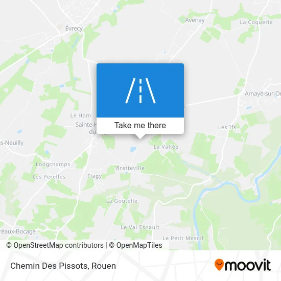 Chemin Des Pissots map