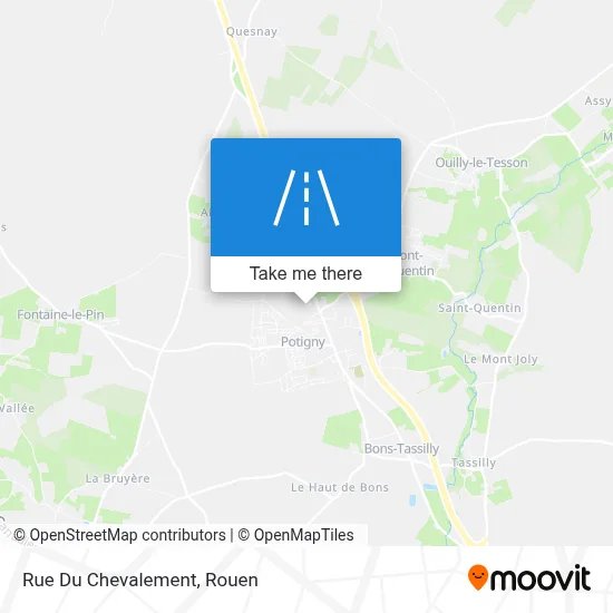 Rue Du Chevalement map