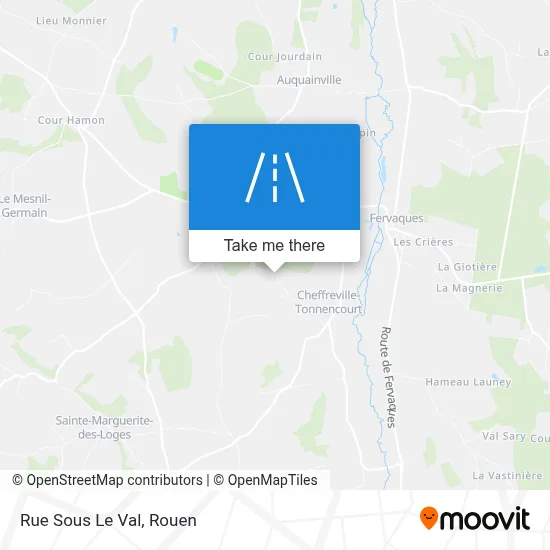 Rue Sous Le Val map