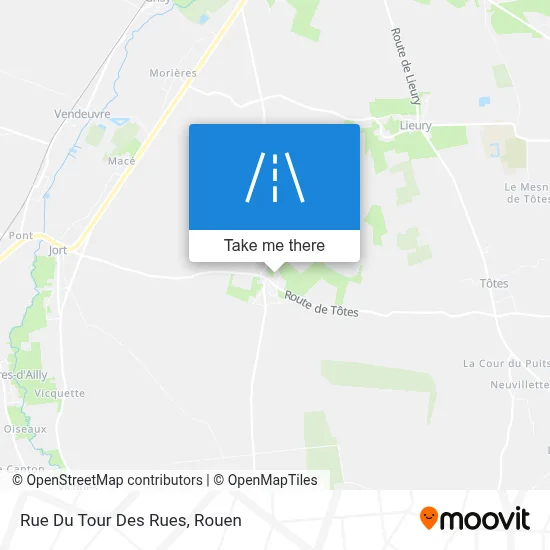 Rue Du Tour Des Rues map