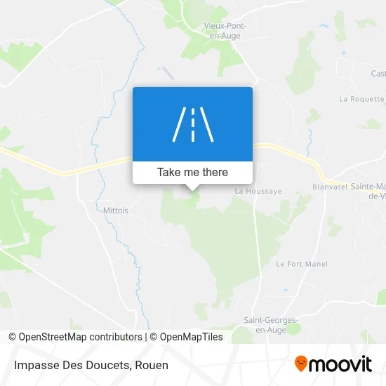 Impasse Des Doucets map