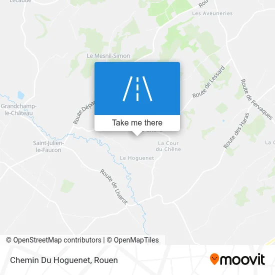 Chemin Du Hoguenet map