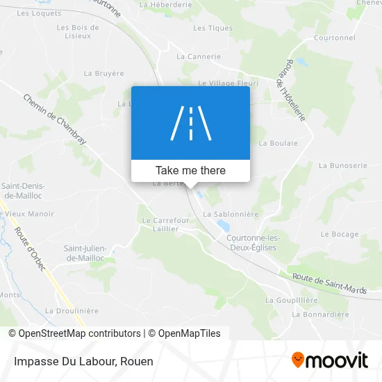 Impasse Du Labour map
