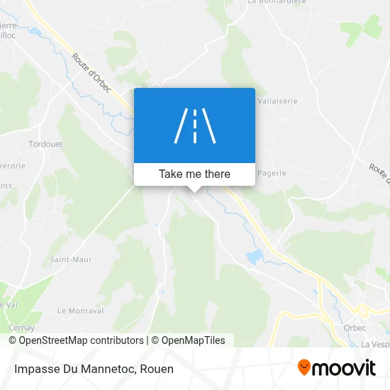 Impasse Du Mannetoc map