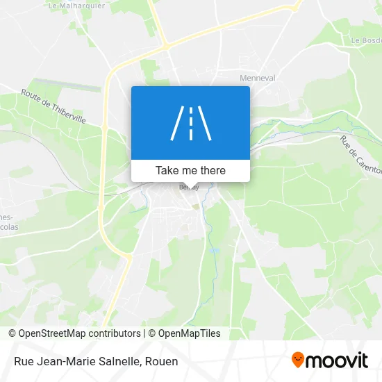 Mapa Rue Jean-Marie Salnelle