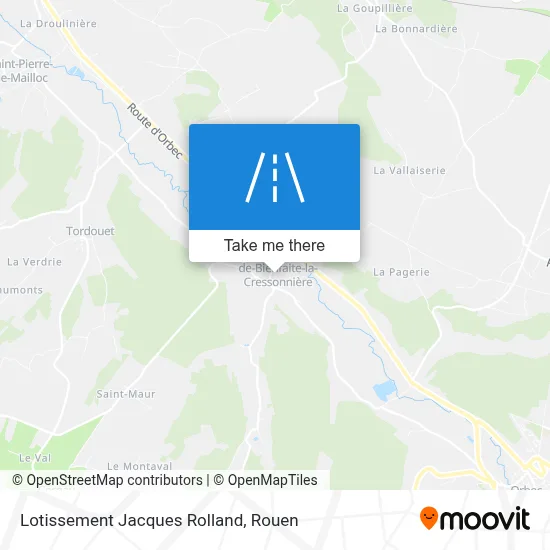 Lotissement Jacques Rolland map