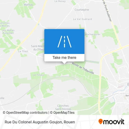 Rue Du Colonel Augustin Goujon map