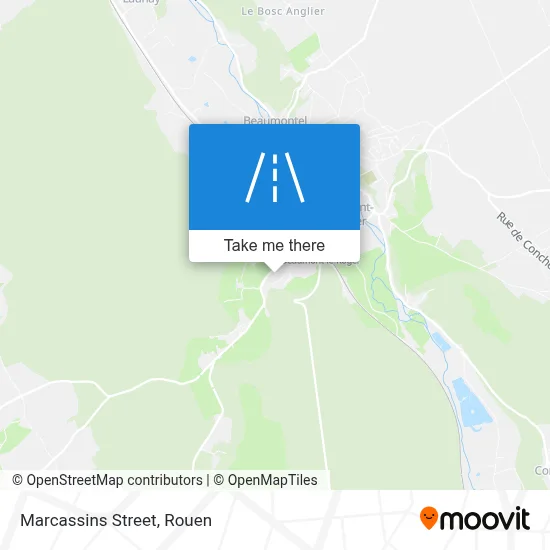 Mapa Rue Des Marcassins