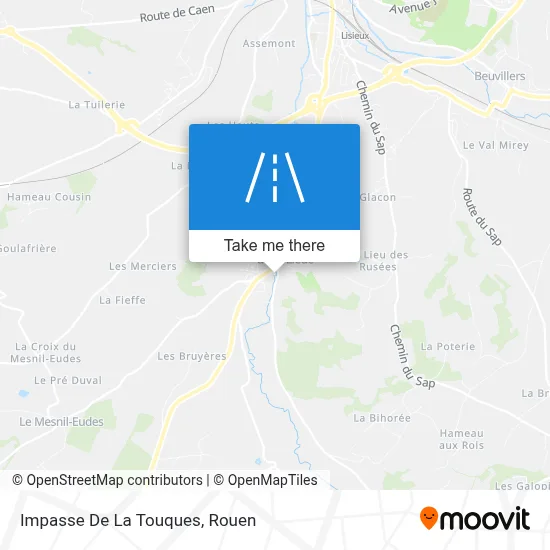 Impasse De La Touques map
