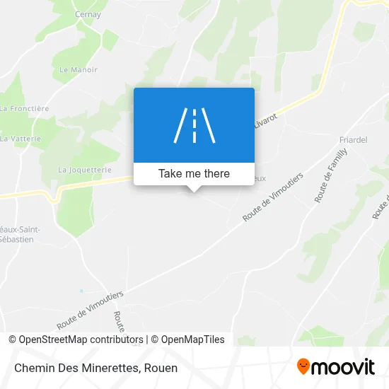Chemin Des Minerettes map