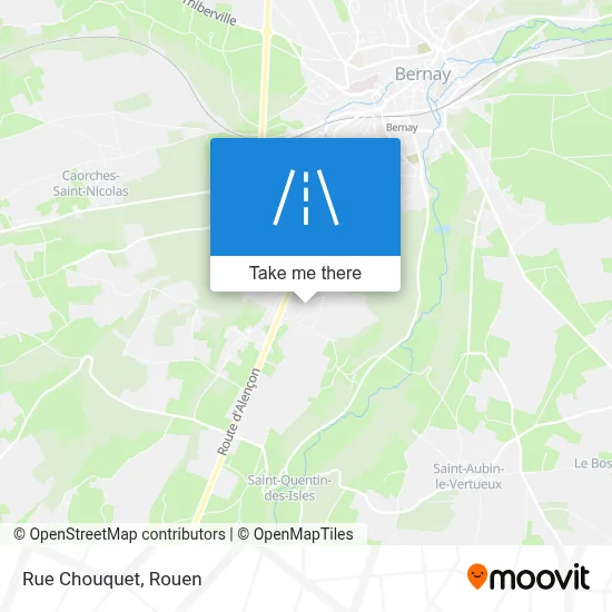 Rue Chouquet map