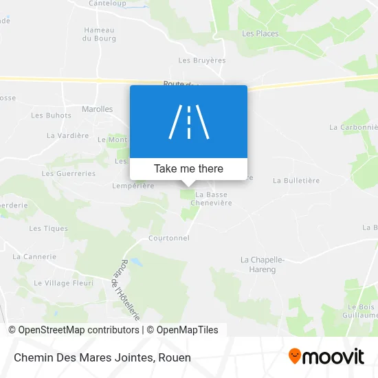 Chemin Des Mares Jointes map