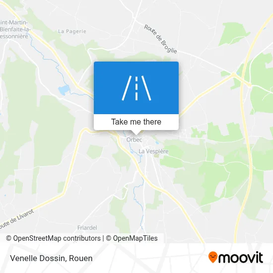 Venelle Dossin map