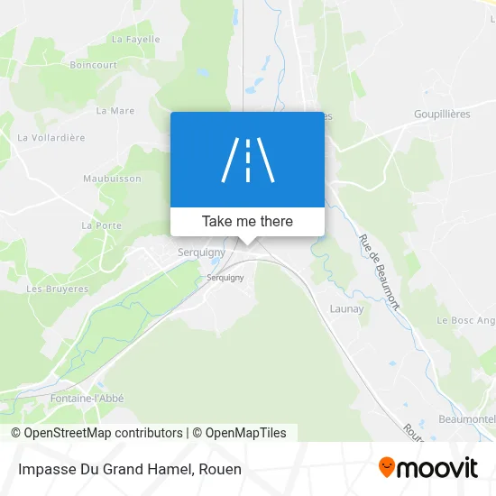 Impasse Du Grand Hamel map