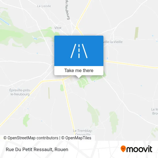 Rue Du Petit Ressault map