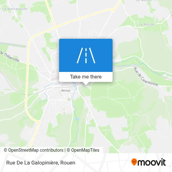 Rue De La Galopinière map