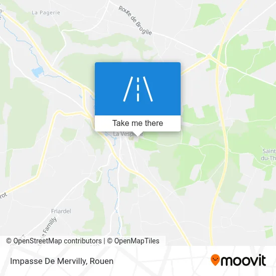 Impasse De Mervilly map