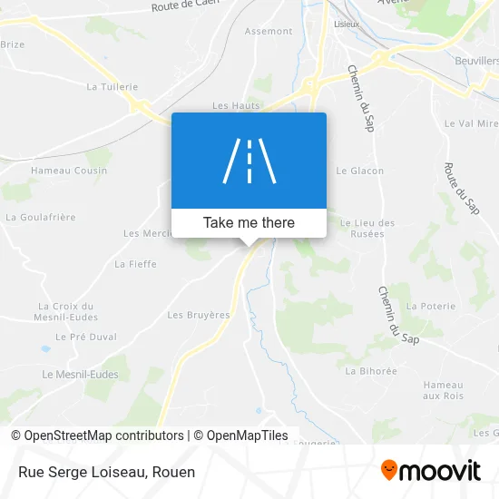 Rue Serge Loiseau map