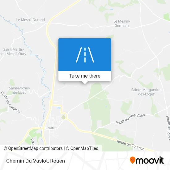 Chemin Du Vaslot map