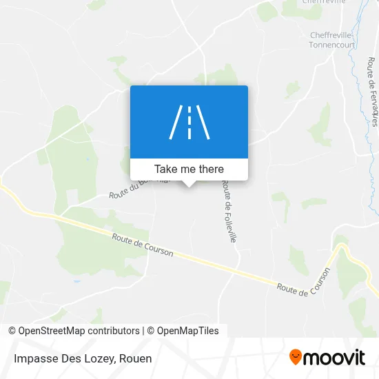 Impasse Des Lozey map