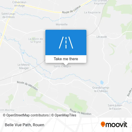 Chemin Belle Vue map